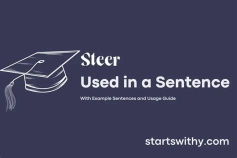 steer in tagalog sentence|Steer In A Sentence .